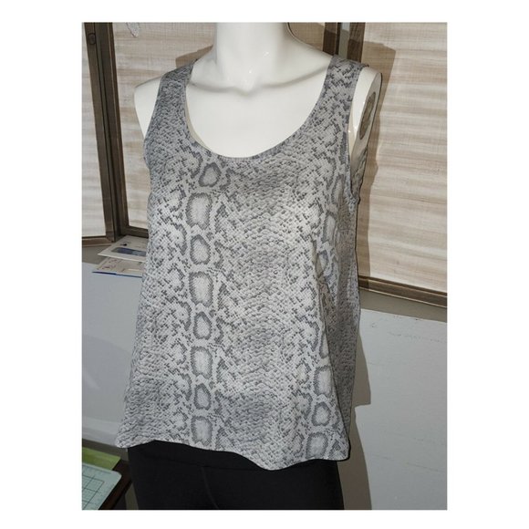 ATTENTION Snakeskin Split Back Shell Tank NWT! - Size XS - Picture 10 of 16